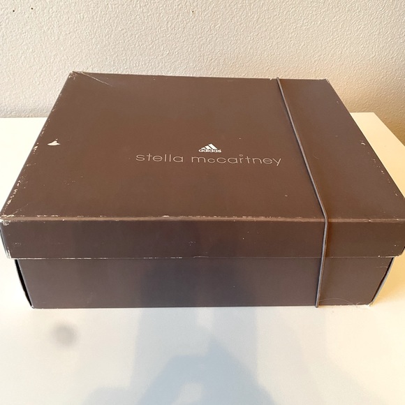 NIB STELLA MCCARTNEY ADIDAS Asimina Black High Top Sneakers SZ 9.5 - Picture 11 of 12